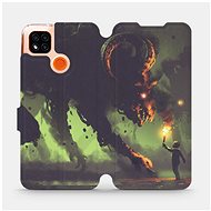 Flip case for Xiaomi Redmi 9C - VA08P Monster and boy with a torch - Phone Cover