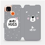 Flip case for Xiaomi Redmi 9C - MH06P Be brave - more hugs - Phone Cover