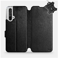 Flip case for Realme X3 SuperZoom - Black - Black Leather - Phone Cover