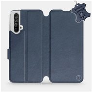 Flip mobile phone case Realme X3 SuperZoom - Blue - Leather - Blue Leather - Phone Cover