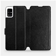 Flip case for Samsung Galaxy M51 in Black&Gray with grey interior - Phone Cover