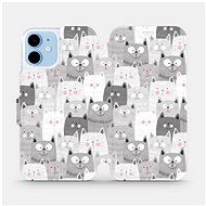 Flip case for Apple iPhone 12 mini - M099P Cats - Phone Cover