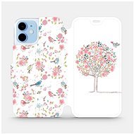 Flip case for Apple iPhone 12 mini - M120S Tree and birds - Phone Cover