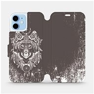 Flip case for Apple iPhone 12 mini - V064P Wolf and dream catcher - Phone Cover