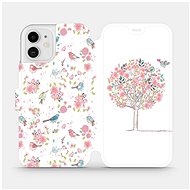 Flip case for Apple iPhone 12 - M120S Tree and birds - Phone Cover