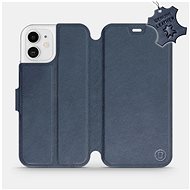 Flip mobile case Apple iPhone 12 - Blue - leather - Blue Leather - Phone Cover