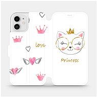 Flip mobile case for Apple iPhone 12 - MH03S Kitty princess - Phone Cover