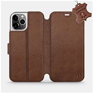 Flip Mobile Case Apple iPhone 12 Pro - Brown - Leather - Brown Leather - Phone Cover
