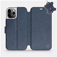 Flip Mobile Case Apple iPhone 12 Pro - Blue - Leather - Blue Leather - Phone Cover