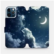 Flip case for Apple iPhone 12 Pro Max - V145P Night sky with moon - Phone Cover