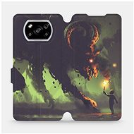 Flip case for Xiaomi POCO X3 NFC - VA08P Monster and boy with a torch - Phone Cover