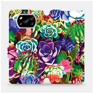Flip case for Xiaomi POCO X3 NFC - MG08S Succulents and cacti - Phone Cover