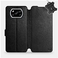 Flip case for Xiaomi POCO X3 NFC - Black - Black Leather - Phone Cover