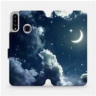 Flip case for Samsung Galaxy A20S - V145P Night sky with moon - Phone Cover