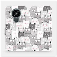 Flip mobile phone case Nokia 3.4 - M099P Cats - Phone Cover