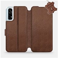 Flip case for Realme 7 - Brown - Leather - Brown Leather - Phone Cover
