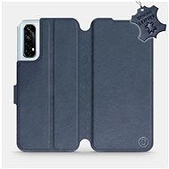 Flip mobile phone case Realme 7 - Blue - leather - Blue Leather - Phone Cover