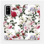 Flip mobile phone case Samsung Galaxy S20 FE - MD01S Rose on white - Phone Cover