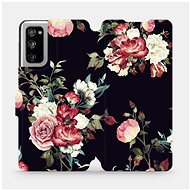 Flip mobile phone case Samsung Galaxy S20 FE - VD11P Rose on black - Phone Cover
