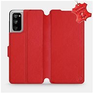 Flip case for Samsung Galaxy S20 FE - Red - leather - Red Leather - Phone Cover