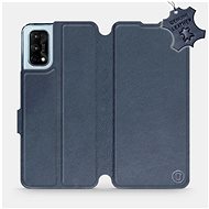 Flip mobile phone case Realme 7 Pro - Blue - leather - Blue Leather - Phone Cover