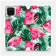 Flip case for Samsung Galaxy A12 - MC08S Melon and leaves - Phone Cover