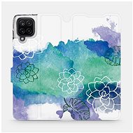Flip case for Samsung Galaxy A12 - MG11S Water flowers - Phone Cover
