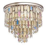 MW-LIGHT - Crystal Ceiling Lamp, CENTER 7xE14/40W/230V - Ceiling Light