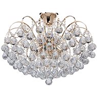 MW-LIGHT - Crystal Ceiling Lamp CRYSTAL, 8xE14/60W/230V - Ceiling Light