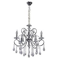 MW-LIGHT - Crystal Chandelier on Chain ADELE 5xE14/40W/230V - Chandelier