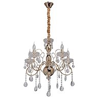 MW-LIGHT - Crystal Chandelier on Chain ADELE 5xE14/40W/230V - Chandelier