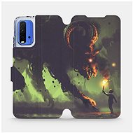 Flip case for Xiaomi Redmi 9T - VA08P Monster and boy with a torch - Phone Cover