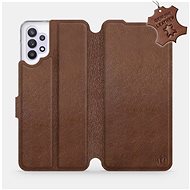 Leather flip case Samsung Galaxy A32 5G - Brown - Brown Leather - Phone Cover