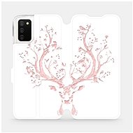 Flip case for Samsung Galaxy A02s - M007S Pink deer - Phone Cover