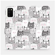 Flip case for Samsung Galaxy A02s - M099P Cats - Phone Cover