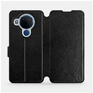 Flip case for Nokia 5.4 in Black&Gray with grey interior - Phone Cover