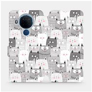 Flip mobile phone case Nokia 5.4 - M099P Cats - Phone Cover