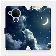 Flip mobile phone case Nokia 5.4 - V145P Night sky with moon - Phone Cover