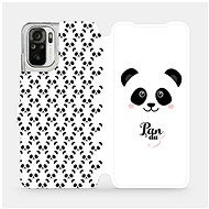 Flip case for Xiaomi Redmi Note 10 - M030P Panda Amálka - Phone Cover