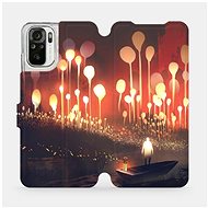 Flip case for Xiaomi Redmi Note 10 - VA01S Lanterns and man in a boat - Phone Cover