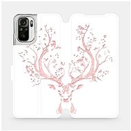 Flip case for Xiaomi Redmi Note 10S - M007S Pink deer - Phone Cover
