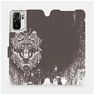 Flip case for Xiaomi Redmi Note 10S - V064P Wolf and dream catcher - Phone Cover