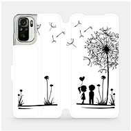 Flip mobile phone case Xiaomi Redmi Note 10S - MH16P Couple with dandelion - Phone Cover