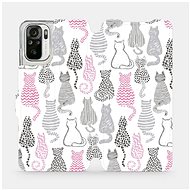Flip case for Xiaomi Redmi Note 10S - MX01S Cat's Back - Phone Cover