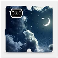 Flip case for Xiaomi Poco X3 Pro - V145P Night sky with moon - Phone Cover