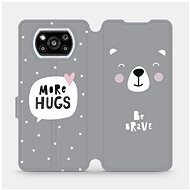 Flip case for Xiaomi Poco X3 Pro - MH06P Be brave - more hugs - Phone Cover