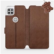 Leather flip case for Motorola Moto G 5G - Brown Leather - Phone Cover