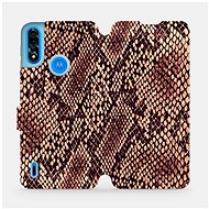 Flip case for Motorola Moto E7 Power - VA32P Snake pattern - Phone Cover