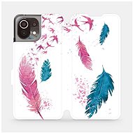 Flip case for Xiaomi Mi 11 Lite LTE / 5G - MR08S Feather - Phone Cover