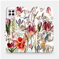 Flip mobile phone case Huawei P40 Lite - MP01S Blooming meadow - Phone Cover